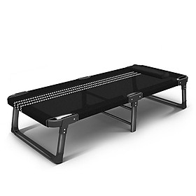 Mua Giường xếp 3 chân  4 chân thép đen xịn - ghế nghỉ trưa văn phòng gấp gọn