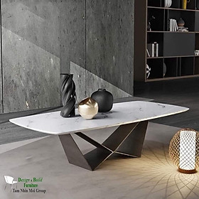 Mua Bàn trà  bàn sofa chân W mặt đá  chân sắt Tầm Nhìn Mới MS BT1001