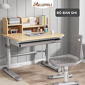Mua bàn ghế học sinh chống gù chống cận R28 bàn học sinh thông minh cho bé nâng hạ dễ dàng nghiêng pittong size lớn cho trẻ