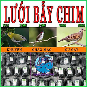 Mua Lưới bẫy chim  lưới tàng hình bẫy chim khuyên sẻ gi cu gáy chào mào các loại 10m 20m 30m 40m 50m