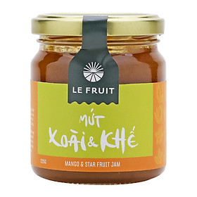 Mứt xoài và khế le fruit