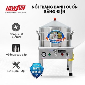 Mua Nồi tráng bánh cuốn bằng điện NEWSUN - Hàng chính hãng