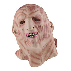 Scary Halloween Masks Horrible Mask - Creepy Zombie Monster Latex Mask Costume for Adults