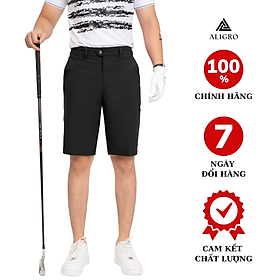 Quần short mogway màu đen kẻ nhỏ QSMOG.12