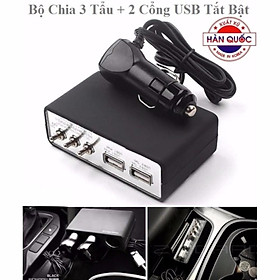 Mua Bộ Chia USB 3 Cổng Bật Tắt Cao Cấp Zingaro Korea DL-803S TI779