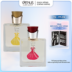 Bộ đôi Nước hoa Nữ Gennie Little Red + Gold Dress 50ml