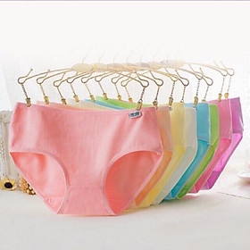 Quần lót nữ chất cotton, mền.combo 5 cái