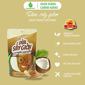 Hình ảnh Trái cây sấy ăn vặt tăng sức đề kháng Nonglamfood (Cam lát 45g, Mít 45g, Bưởi chanh dây 45g, Dừa giòn 45g)