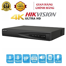 Mua Đầu ghi hình IP NVR 4K dòng 76xx 4/8/16/32 kênh DS-7604NI-K1  DS-7608NI-K1  DS-7616NI-K1  DS-7632NI-K2 chuấn nén H.265+ - Hàng Chính Hãng