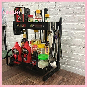 Mua Kệ Để Đồ Nhà Bếp Để Gia Vị Bằng Sắt 2 Tầng Đa Năng