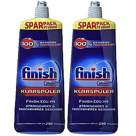 Nước Trợ Xả Finish Nước Làm Bóng 750ml Chuyên Dùng Cho Máy Rửa Chén Bát