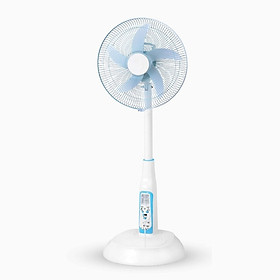 Mua Quạt Sạc Tích Điện Kiểu Đứng Điều Khiển Remote 16 Inch HJD-FL602 Tích Hợp Đèn LED Và Cổng Sạc USB - Hàng Chính Hãng