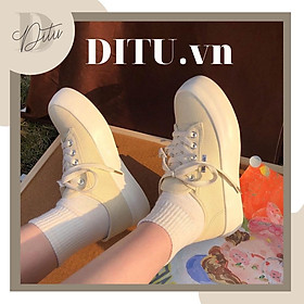 Giày thể thao nữ ulzzang vải canvas giày đi học phong cách hq hot trend
