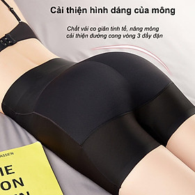 Quần độn mông cạp cao đúc su Lylylorem QD04