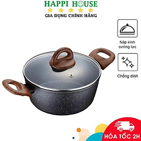 Mua Nồi nhôm chống dính 2 tay cầm  LBU1242(24cm)   LBU1202(20cm)