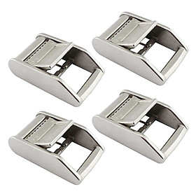 4x Heavy Duty Stainless  Buckle for Tie Down Strap 25mm/1"
