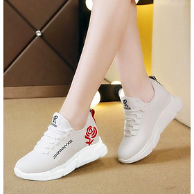 Giầy sneaker nữ buộc dây V201