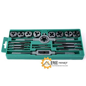 Mua ️̀ ́ ̃️Bộ taro tạo ren 20PCS ️ Thép HSS siêu cứng chịu lực cao - Tạo cả ren trong và ren ngoài
