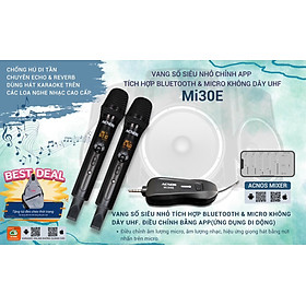 Mua Vang cơ mini Acnos Mi30E + túi đựng + kèm 2 micro nhôm - Hàng chính hãng