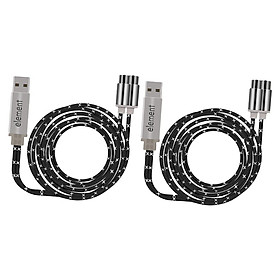 2x MIDI to USB Converter Keyboard  Double End Cable  Laptop