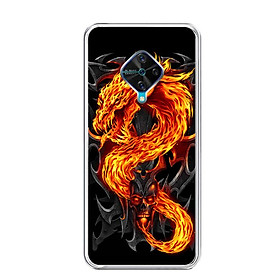 Ốp lưng dẻo cho điện thoại Vivo S1 PRO - 0218 FIREDRAGON - Hàng Chính Hãng