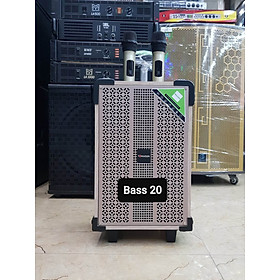 Mua Loa kéo Karaoke Bluetooth TOMASUN XY2208A: Bass 20  Tiếng hay  Có 2 Micro không dây đi kèm