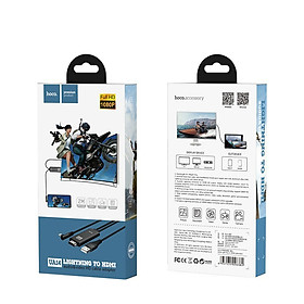 Mua CÁP CHUYỂN LIGHTNING RA HDMI dài 2M - HOCO UA14 - Chân lighning chữ L - Hàng chính hãng
