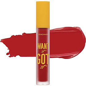 Son Kem Lì Nhẹ Môi Lemonade Want It Got It Lipcream 5g