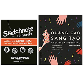 [Download Sách] Combo Sách : Sketchnote Lý Thuyết + Quảng Cáo Sáng Tạo