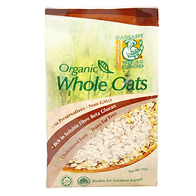 Yến Mạch Whole Oats Hữu Cơ Radiant Code (750g)