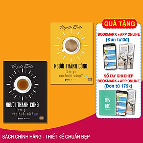 Hình ảnh BIZBOOKS - Bộ 2 Cuốn Sách Người Thành Công Làm Gì Mỗi Ngày - MinhAnBooks