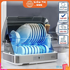 Mua Máy sấy bát cao cấp 2 tầng chứa dung tích 45l