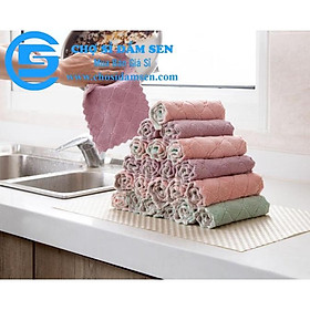 Mua Khăn Lau Chén Bát Đa Năng  Khăn lau chùi nhà bếp sạch mượt dễ giặt sạch  thấm hút cực tốt G188-Khanruachen