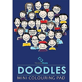 Doodles - Mini Adult Colouring Pad