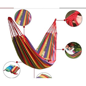 Mua Võng du lịch gấp gón rẽ mang theo võng 7 màu