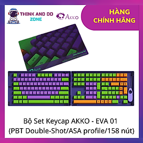 Mua Bộ Set Keycap AKKO - EVA 01  (PBT Double-Shot/ASA profile/158 nút) - Hàng Chính Hãng