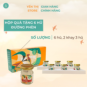 (Tặng muỗng gỗ đơn 450k)Yến Thị- Chưng Đường Phèn-Chưng Sẵn -30% YẾN-70ml