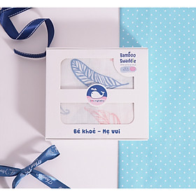 Khăn sợi tre lụa đa năng cho bé Lovingbaby - Siêu thấm hút - Mềm mịn - An toàn cho da bé - Kích thước 120x120cm