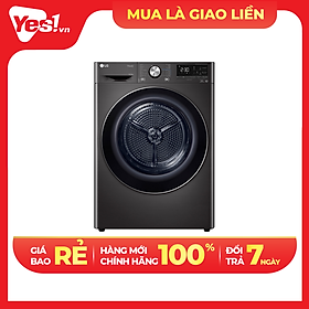 Máy sấy LG DVHP50B DUAL Inverter Heat Pump 10,5kg (đen) - Hàng chính hãng (chỉ giao HCM)