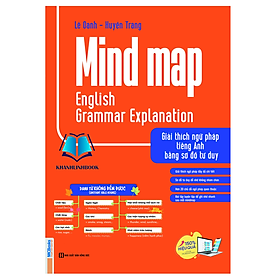 Hình ảnh Sách - Mind Map English Grammar Explanation – Giải Thích Ngữ Pháp Tiếng Anh Bằng Sơ Đồ Tư Duy (MC)