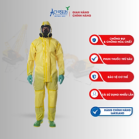 Quần áo chống hóa chất, Quần áo phun thuốc trừ sâu Lakeland Chemmax 1 -  tiêu chuẩn Châu Âu