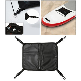 Stand Up Paddle Board Deck Bag Canoe Rafting Paddleboard Storage Mesh Pouch