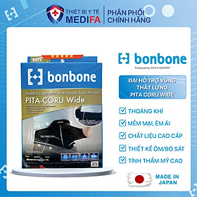Đai Cột Sống chữ V Bonbone Pita Coru Wide - Hỗ Trợ Bệnh Lý Cột Sống, Thoát Vị Đĩa Đệm
