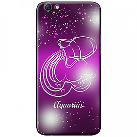 Ốp lưng dành cho OPPO F1s mẫu Cung hoàng đạo Aquarius (hồng)