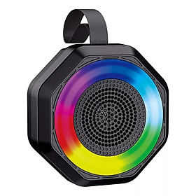 Loa Bluetooth mini quai xách cầm tay treo xe LED RGB Colorfull SPEAKER 1200mAh