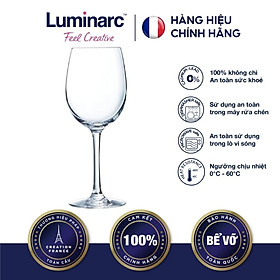 Bộ 4 Ly Rượu Vang Thuỷ Tinh Luminarc World Wine 350ml - LUWOE5979 