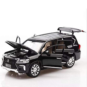 Mô hình xe XLG LX570 1:24 (Black) M932X-6