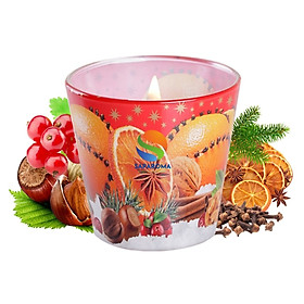 Mua Ly nến thơm tinh dầu Bartek Christmas Orange 115g QT06455 - cam  quế  đinh hương  trang trí  thơm phòng  thư giãn  hỗ trợ khử mùi (giao mẫu ngẫu nhiên)