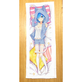 VỎ GỐI  40cm x 100cm Re:Zero ÁO GỐI ANIME MANGA