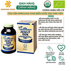 Tảo viên Spirulina vùng biển nước sâu 1500 viên